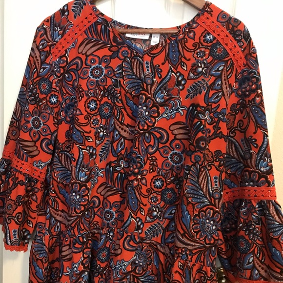 Denim & Co Women’s Blouse Size XL - Picture 2 of 13